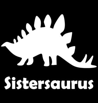 Obrázek 2 produktu Dámské tričko Sestra Dinosaurus Sisterosaurus