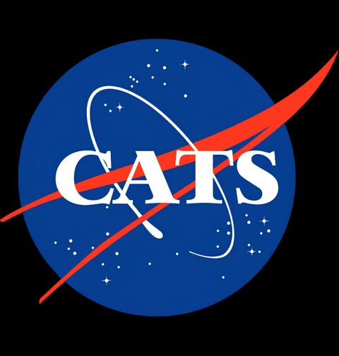 Obrázek produktu Dámské tričko Vesmírná NASA Kočka Cats