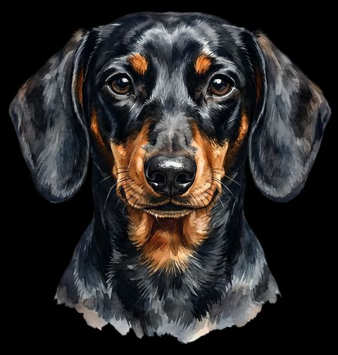 Obrázek produktu Dětské tričko Upřímný Pohled Jezevčíka