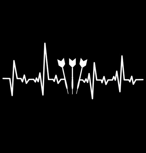 Obrázek produktu Dětské tričko Kardiogram Šipkaře