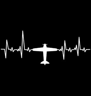 Obrázek 2 produktu Dětské tričko Kardiogram a Letadlo v Oblacích