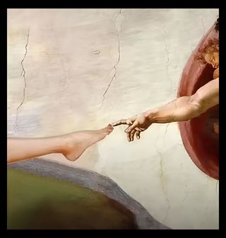 Obrázek 2 produktu Pánská mikina Stvoření Nohy