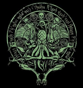 Obrázek 2 produktu Pánské tričko Temný Cthulhu Mystický Symbol