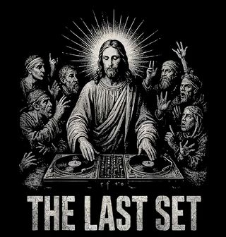 Obrázek 2 produktu Pánské tričko DJ Ježíš The Last Set
