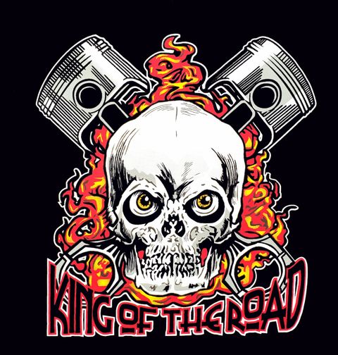 Obrázek produktu Pánské tričko Král Silnic King Of The Road
