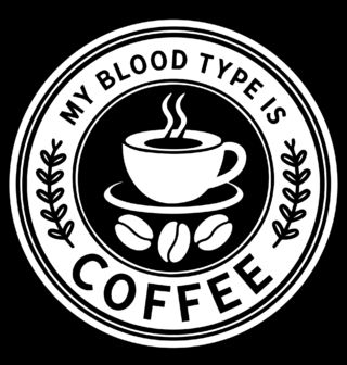 Obrázek 1 produktu Pánská mikina Káva v Žilách My Blood Type is Coffee