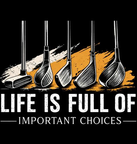 Obrázek produktu Dámské tričko Golf jako Životní Volba