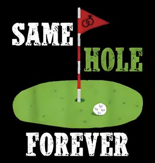 Obrázek 1 produktu Dámské tričko Stejná Jamka Navždy Same Hole Forever