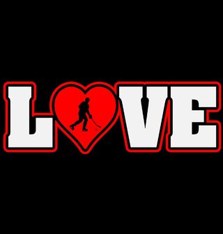 Obrázek 1 produktu Dětské tričko Srdcem Hokejista LOVE