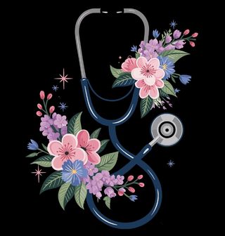 Obrázek 1 produktu Pánská mikina Květinový Stetoskop
