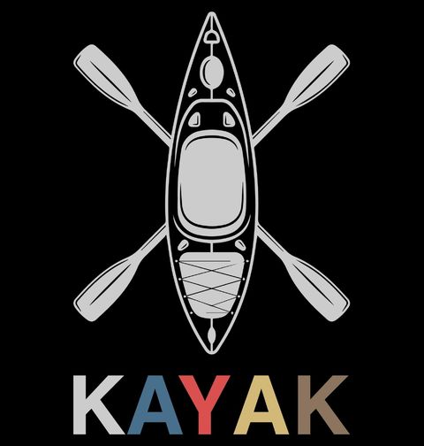 Obrázek produktu Dámské tričko Kajak Kayak