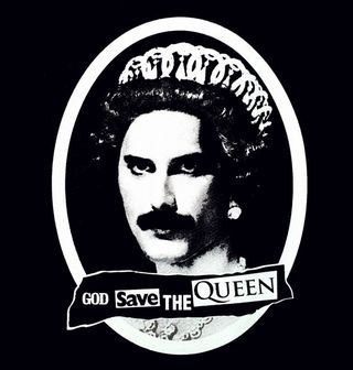 Obrázek 2 produktu Dámské tričko God Save the Queen Freddie Mercury