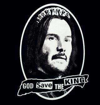 Obrázek 2 produktu Dámské tričko God Save the King Keanu Reeves