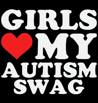 Obrázek 2 produktu Dámské tričko Holky milují můj autistický styl Autism Swag