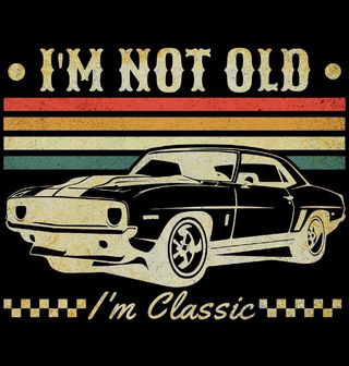 Obrázek 2 produktu Dámské tričko Nejsem Starý jsem Klasika