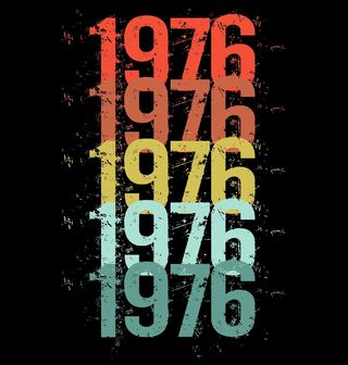 Obrázek 2 produktu Pánské tričko Retro 1976 v Barvách
