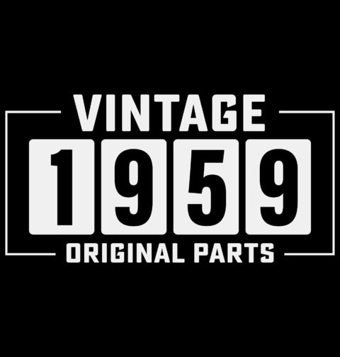 Obrázek produktu Pánské tričko Vintage 1959 Original Parts