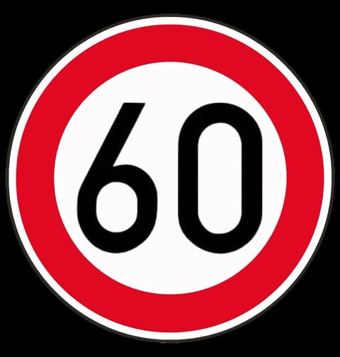 Obrázek produktu Dámské tričko Nejvyšší dovolená rychlost 60