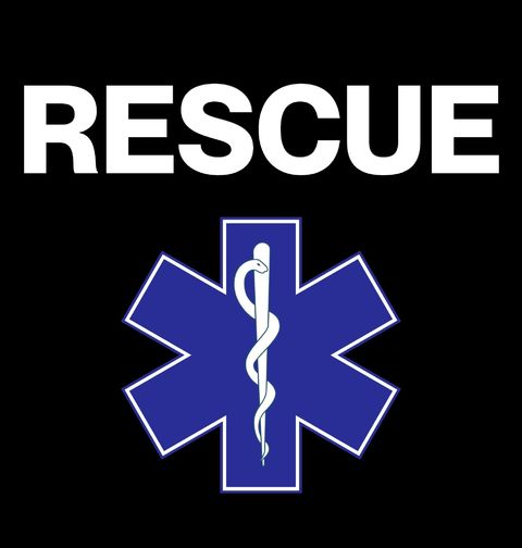 Obrázek produktu Pánské tričko Záchranář RESCUE