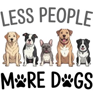 Obrázek 2 produktu Pánské tričko Méně Lidí, více Psů