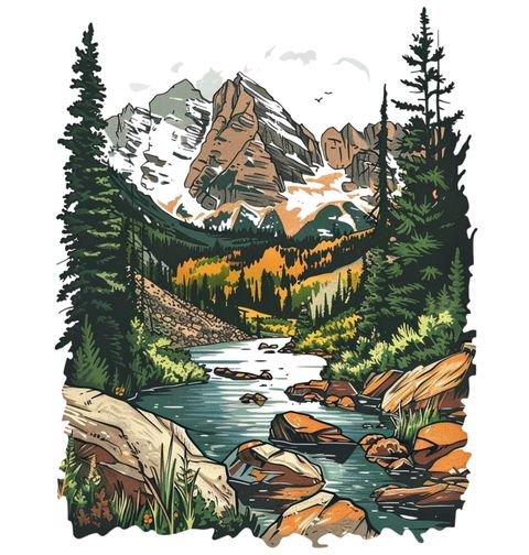 Obrázek produktu Dámské tričko Horský Potok