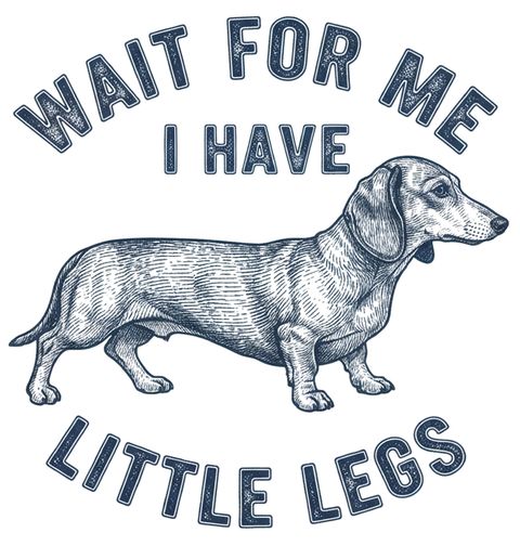 Obrázek produktu Dětské tričko Počkej na Mě Mám Krátké Nožky