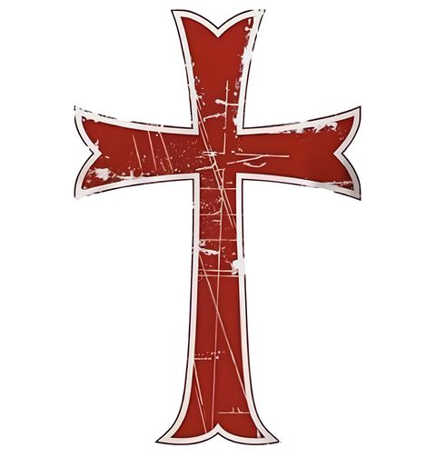 Obrázek produktu Pánské tričko Červený Kříž Templářů