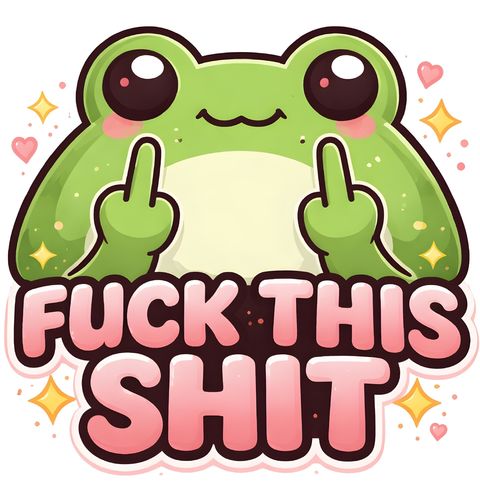 Obrázek produktu Pánské tričko Fuck This Shit Žába