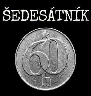 Obrázek 2 produktu Pánské tričko Šedesátník 60. Kulatiny Československý Haléř