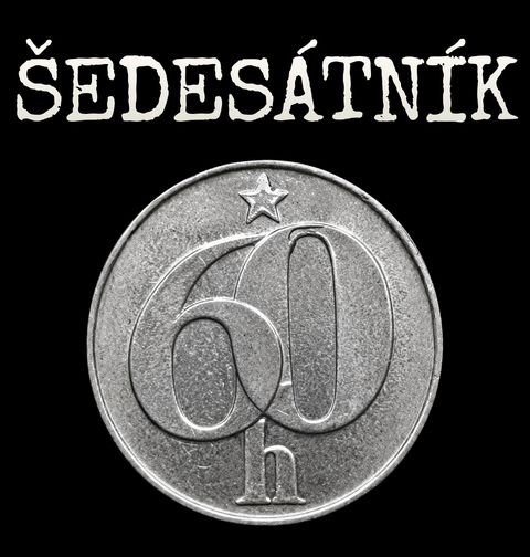 Obrázek produktu Pánské tričko Šedesátník 60. Kulatiny Československý Haléř