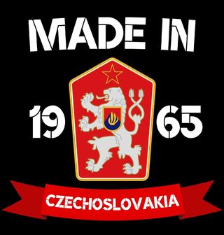 Obrázek 1 produktu Pánské tričko Made in 1965 Czechoslovakia