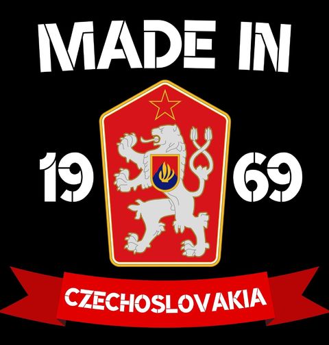 Obrázek produktu Dámské tričko Made in 1969 Czechoslovakia