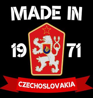 Obrázek 1 produktu Dámské tričko Made in 1971 Czechoslovakia