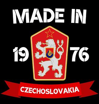 Obrázek 1 produktu Dámské tričko Made in 1976 Czechoslovakia