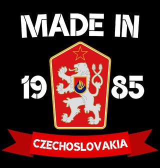 Obrázek 1 produktu Dámské tričko Made in 1985 Czechoslovakia