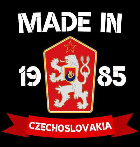 Obrázek produktu Dámské tričko Made in 1985 Czechoslovakia