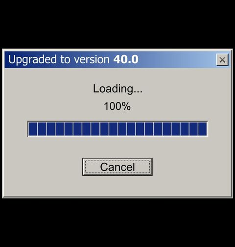 Obrázek produktu Pánská mikina Aktualizováno na verzi 40.0