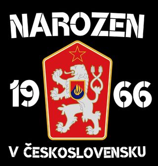 Obrázek 1 produktu Pánské tričko Narozen 1966 v Československu