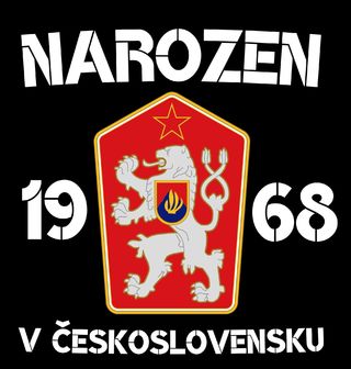 Obrázek 1 produktu Pánské tričko Narozen 1968 v Československu