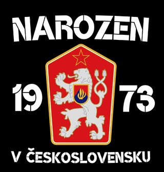 Obrázek 1 produktu Dámské tričko Narozen 1973 v Československu