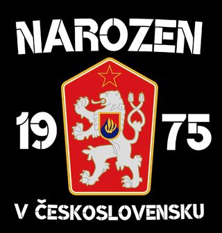Obrázek 1 produktu Dámské tričko Narozen 1975 v Československu