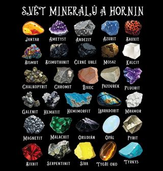 Obrázek 2 produktu Pánská mikina Svět Minerálů a Hornin
