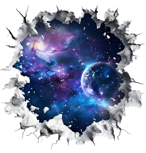 Obrázek produktu Pánské tričko Portál do Nekonečna 3D