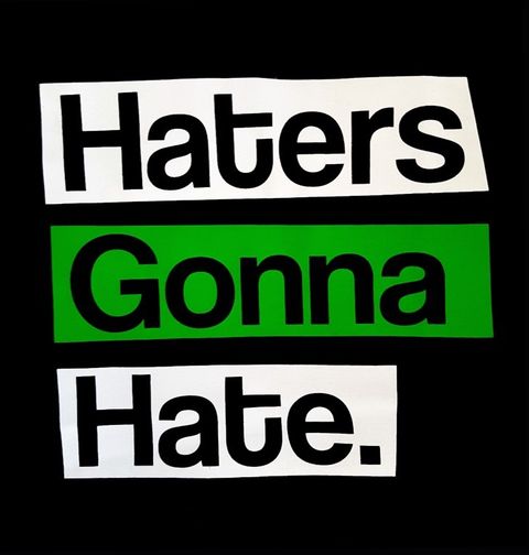 Obrázek produktu Bavlněná taška Hateři budou hejtit "Haters Gonna Hate"