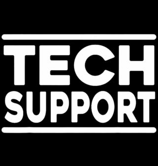 Obrázek 2 produktu Dámské tričko Technická Podpora Tech Support