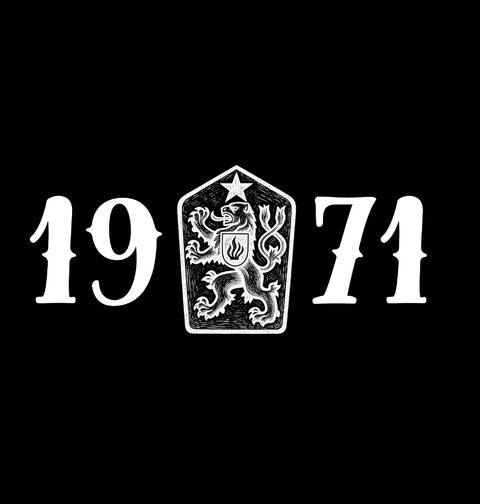 Obrázek produktu Pánské tričko 1971 Rok Československé Hrdosti