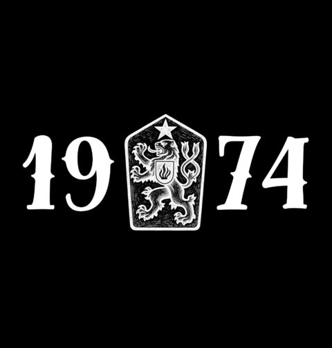 Obrázek produktu Pánská mikina 1974 Rok Československé Hrdosti