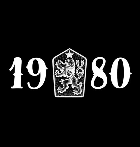 Obrázek produktu Pánská mikina 1980 Rok Československé Hrdosti