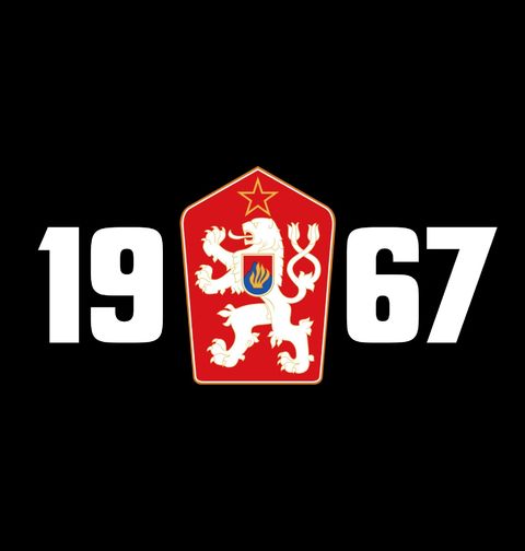 Obrázek produktu Dámské tričko 1967 Československý Legendární Ročník