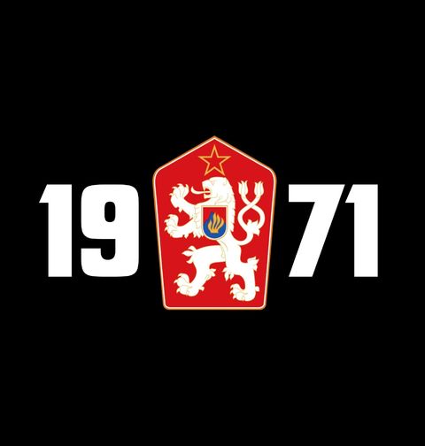 Obrázek produktu Pánské tričko 1971 Československý Legendární Ročník